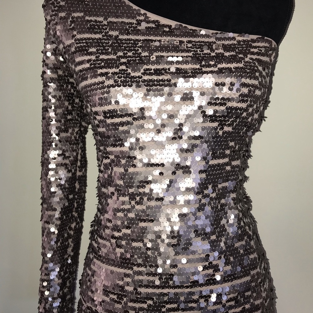 BCBG sequins top